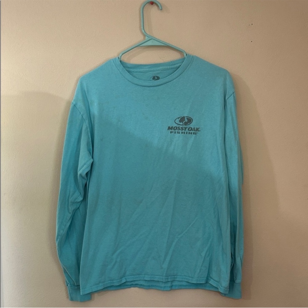 Mossy Oak Women's Aqua Long Sleeve Tee